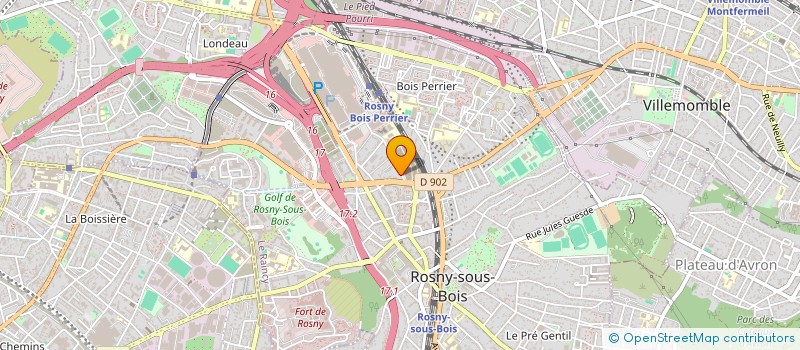 localisation de l'entreprise MONSIEUR SOUFIANE ABBOU à ROSNY-SOUS-BOIS