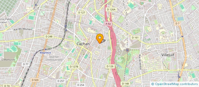 localisation de l'entreprise MONSIEUR SOUFIANE ABDELKEBIR  CACHAN