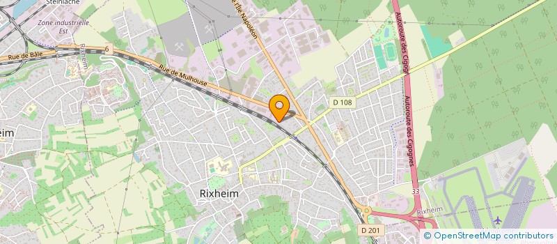 localisation de l'entreprise MONSIEUR SOUFIANE ABDERRAHIME  RIXHEIM