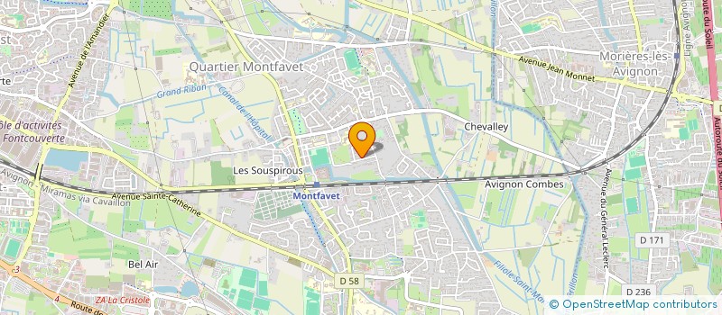 localisation de l'entreprise MONSIEUR SOUFIANE ABDI  AVIGNON