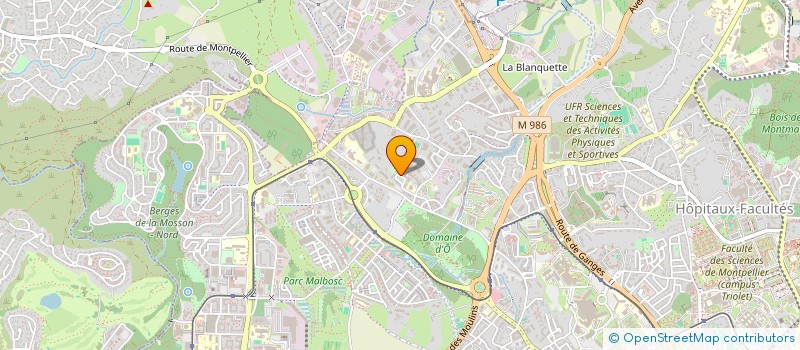 localisation de l'entreprise MONSIEUR SOUFIANE AIDRI à MONTPELLIER
