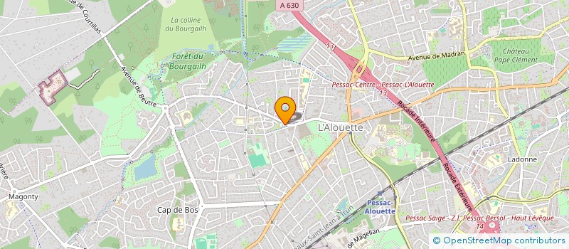 localisation de l'entreprise MONSIEUR SOUFIANE ALLAGUI  PESSAC