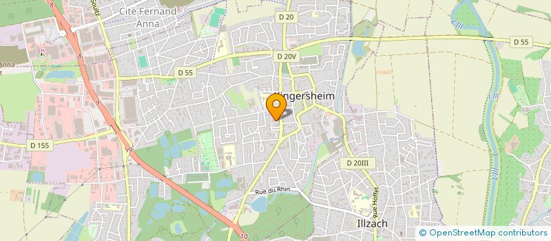 localisation de l'entreprise MONSIEUR SOUFIANE AMALY  KINGERSHEIM