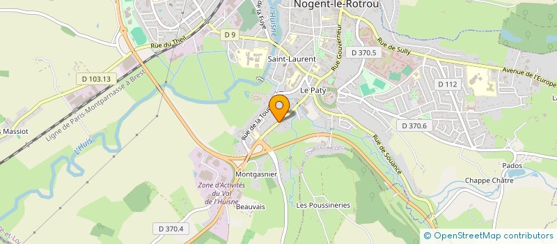 localisation de l'entreprise MONSIEUR SOUFIANE AMHOU CHERGUI  NOGENT-LE-ROTROU