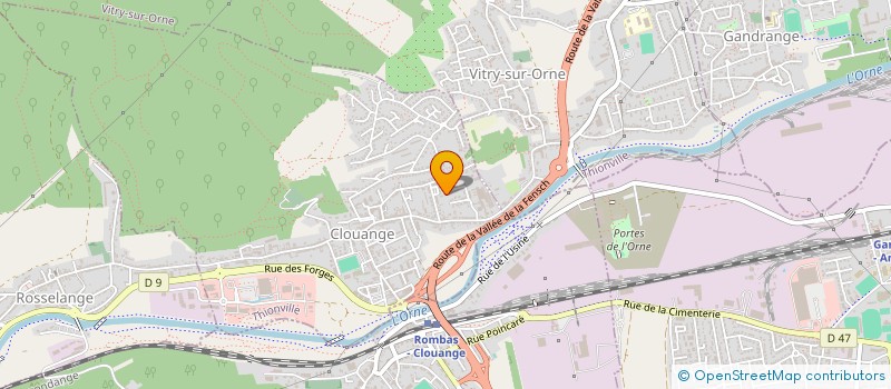 localisation de l'entreprise MONSIEUR SOUFIANE ARABI  CLOUANGE