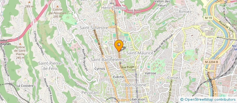 localisation de l'entreprise MONSIEUR SOUFIANE ARROUSS à NICE