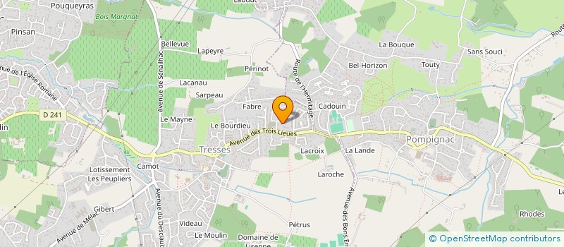 localisation de l'entreprise MONSIEUR SOUFIANE AZOUNI  TRESSES