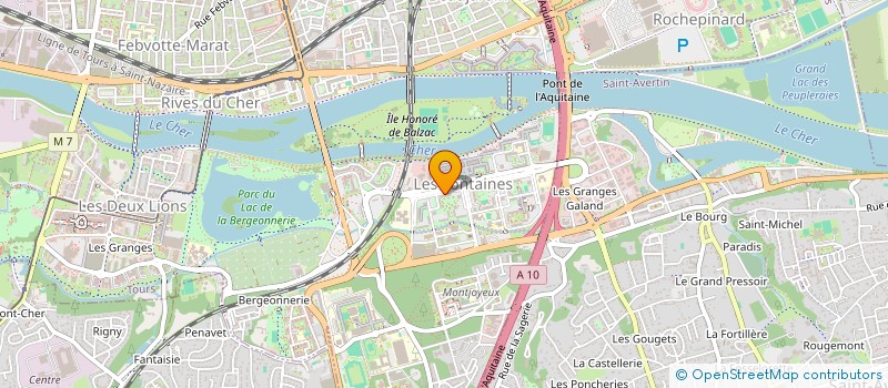 localisation de l'entreprise MONSIEUR SOUFIANE BAJJOU  TOURS