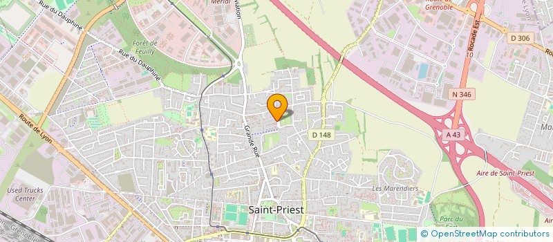 localisation de l'entreprise MONSIEUR SOUFIANE BELGHARBI  ST PRIEST