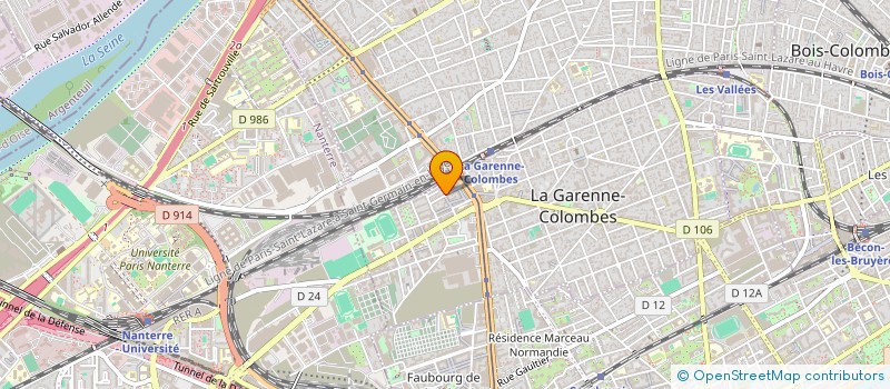 localisation de l'entreprise MONSIEUR SOUFIANE BELKARCHI à LA GARENNE-COLOMBES