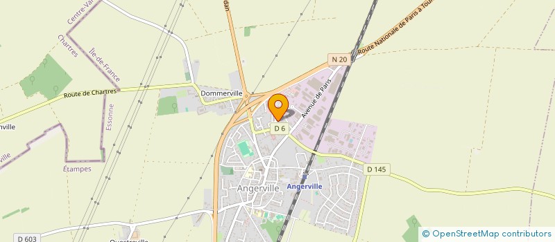 localisation de l'entreprise MONSIEUR SOUFIANE BEN YAKOUB à ANGERVILLE