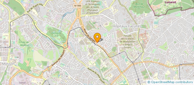 localisation de l'entreprise MONSIEUR SOUFIANE BENCHRAA à MONTPELLIER