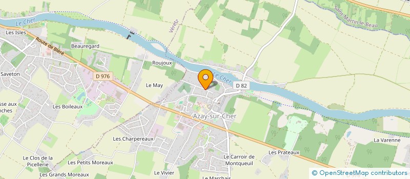 localisation de l'entreprise MONSIEUR SOUFIANE BENNEZIA  AZAY-SUR-CHER