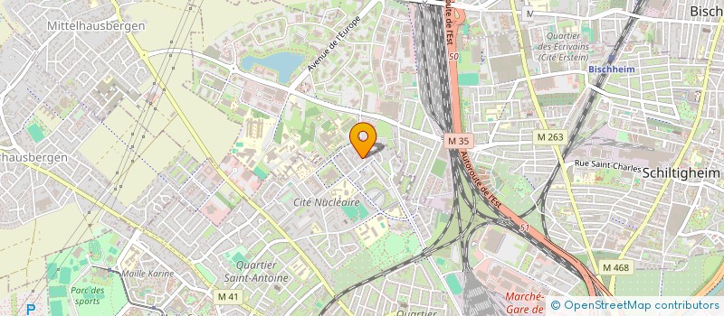 localisation de l'entreprise MONSIEUR SOUFIANE BOUALI  STRASBOURG