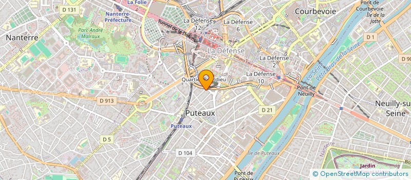 localisation de l'entreprise MONSIEUR SOUFIANE BOUF à PUTEAUX