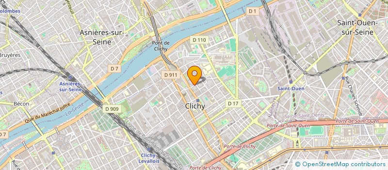 localisation de l'entreprise MONSIEUR SOUFIANE BOUMEDIENE à CLICHY