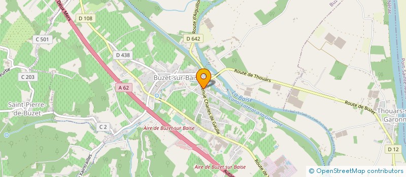 localisation de l'entreprise MONSIEUR SOUFIANE CHAKRIDA à BUZET-SUR-BAISE