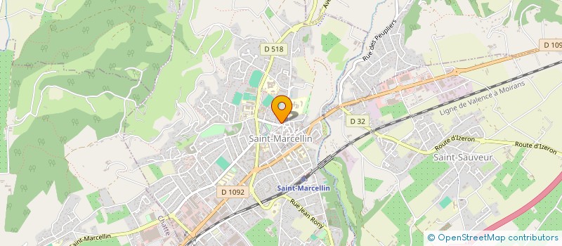 localisation de l'entreprise MONSIEUR SOUFIANE CHETOUANI  SAINT-MARCELLIN