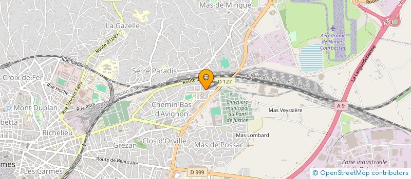 localisation de l'entreprise MONSIEUR SOUFIANE DAHMAN  NIMES