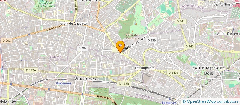 localisation de l'entreprise MONSIEUR SOUFIANE DUMONT à FONTENAY-SOUS-BOIS
