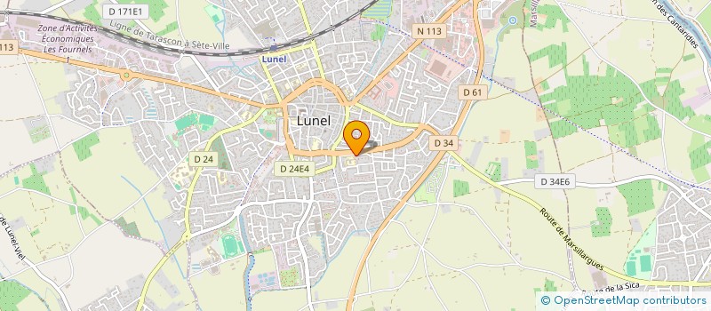 localisation de l'entreprise MONSIEUR SOUFIANE EL BOUZIDI à LUNEL