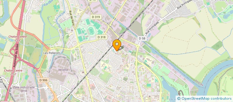 localisation de l'entreprise MONSIEUR SOUFIANE EL KATI  CHALON-SUR-SAONE