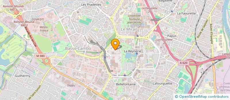 localisation de l'entreprise MONSIEUR SOUFIANE EL OUAFI  TOULOUSE