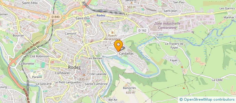 localisation de l'entreprise MONSIEUR SOUFIANE EL YAKOUBI  RODEZ