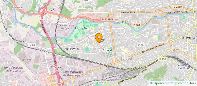 localisation de l'entreprise MONSIEUR SOUFIANE ENNIA  BRIVE-LA-GAILLARDE