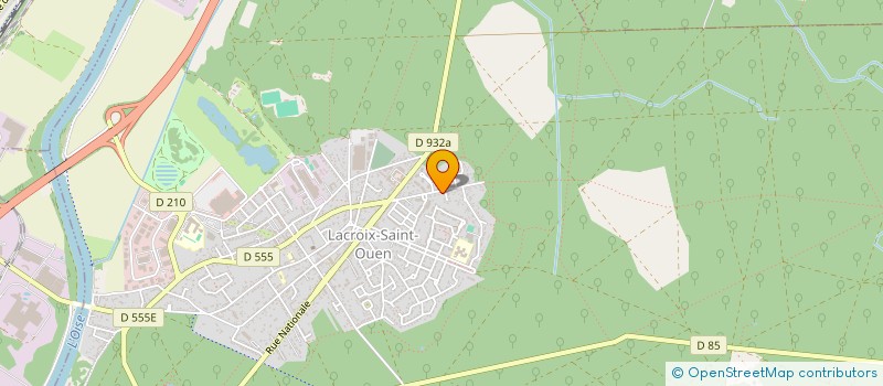 localisation de l'entreprise MONSIEUR SOUFIANE ESSABER  LACROIX-SAINT-OUEN