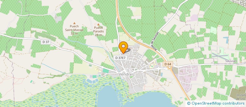 localisation de l'entreprise MONSIEUR SOUFIANE GHOUZALI  VENDRES