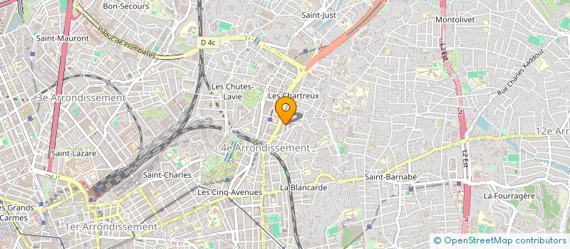 localisation de l'entreprise MONSIEUR SOUFIANE GOURDACHE  MARSEILLE