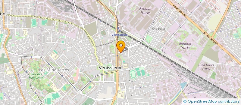 localisation de l'entreprise MONSIEUR SOUFIANE GRADA  VENISSIEUX