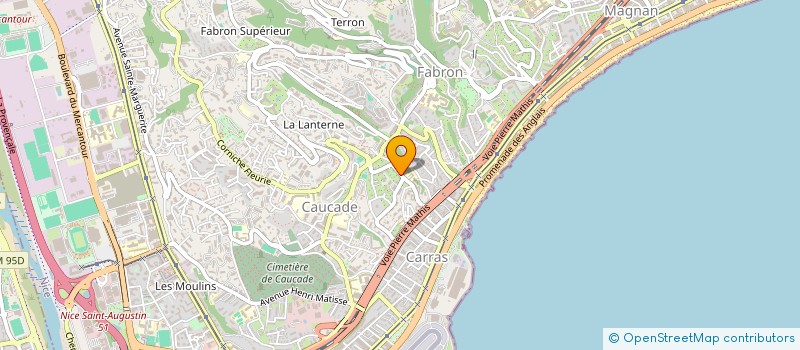 localisation de l'entreprise MONSIEUR SOUFIANE GUIOCK  NICE