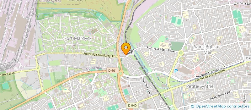 localisation de l'entreprise MONSIEUR SOUFIANE HADDANE à DUNKERQUE