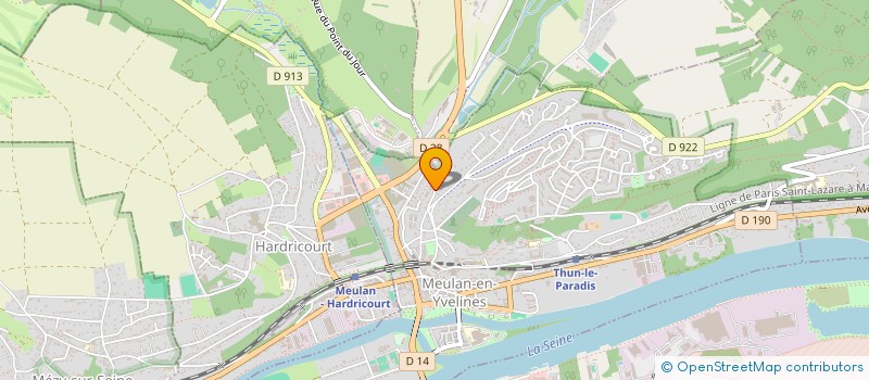 localisation de l'entreprise MONSIEUR SOUFIANE HADJ-ALI  MEULAN-EN-YVELINES