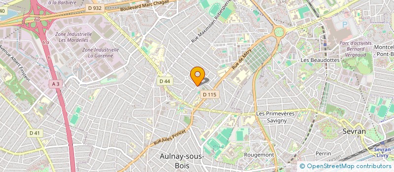localisation de l'entreprise MONSIEUR SOUFIANE HAFAD à AULNAY-SOUS-BOIS