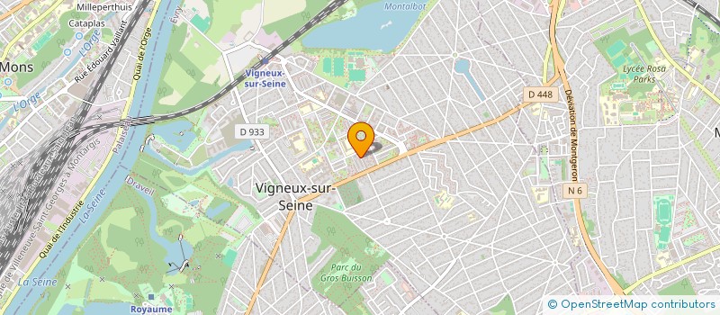 localisation de l'entreprise MONSIEUR SOUFIANE IBN EL FAROUK  VIGNEUX-SUR-SEINE