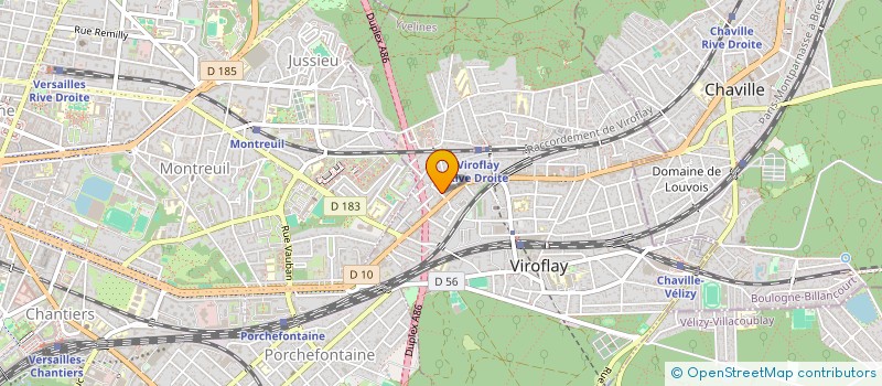 localisation de l'entreprise MONSIEUR SOUFIANE JOUILI  VIROFLAY