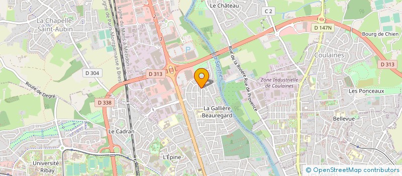 localisation de l'entreprise MONSIEUR SOUFIANE KOUBAA à LE MANS