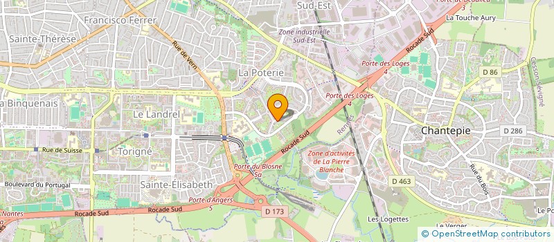 localisation de l'entreprise MONSIEUR SOUFIANE KOUHEN  RENNES