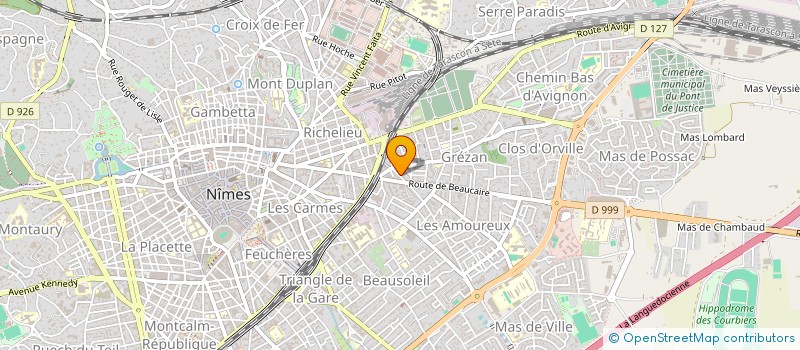 localisation de l'entreprise MONSIEUR SOUFIANE LAAYOUNI EL OUADGHIRI  NIMES