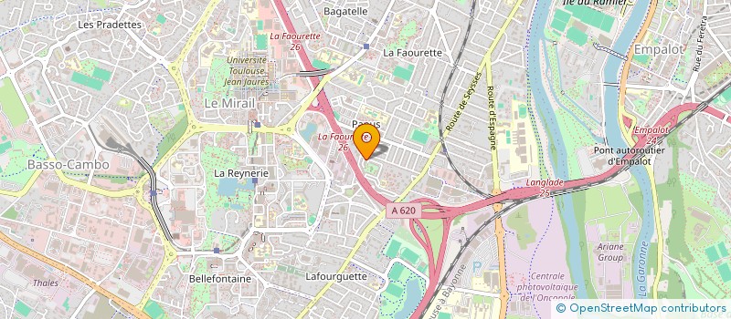 localisation de l'entreprise MONSIEUR SOUFIANE LAMRABET à TOULOUSE