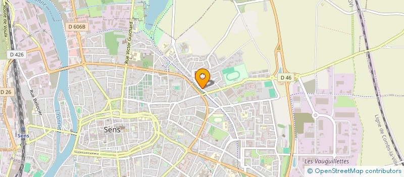 localisation de l'entreprise MONSIEUR SOUFIANE LOUDYI  SENS