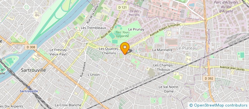 localisation de l'entreprise MONSIEUR SOUFIANE MAAROF  SARTROUVILLE