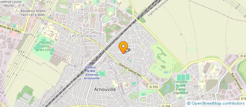 localisation de l'entreprise MONSIEUR SOUFIANE MAHOU à GONESSE