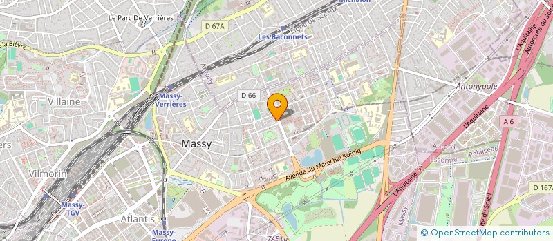 localisation de l'entreprise MONSIEUR SOUFIANE MBAE à MASSY