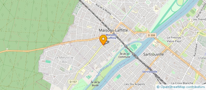 localisation de l'entreprise MONSIEUR SOUFIANE MECHAI  MAISONS-LAFFITTE