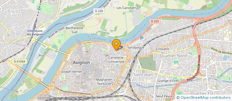 localisation de l'entreprise MONSIEUR SOUFIANE MOUDDOU  AVIGNON