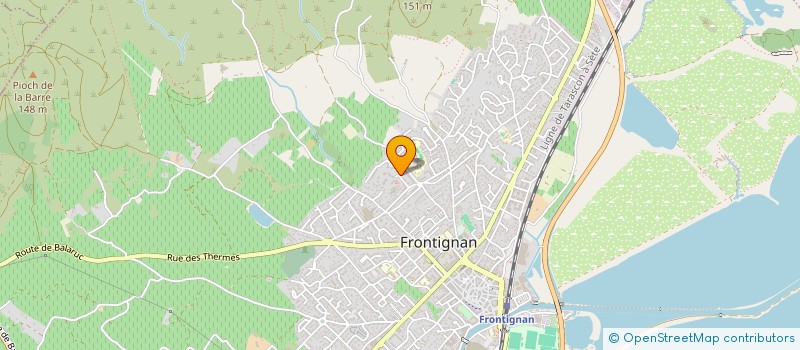 localisation de l'entreprise MONSIEUR SOUFIANE NAIMI à FRONTIGNAN